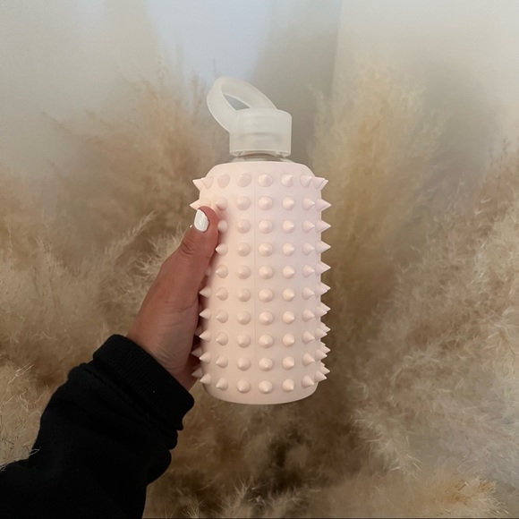 Other - Blush glass water bottle